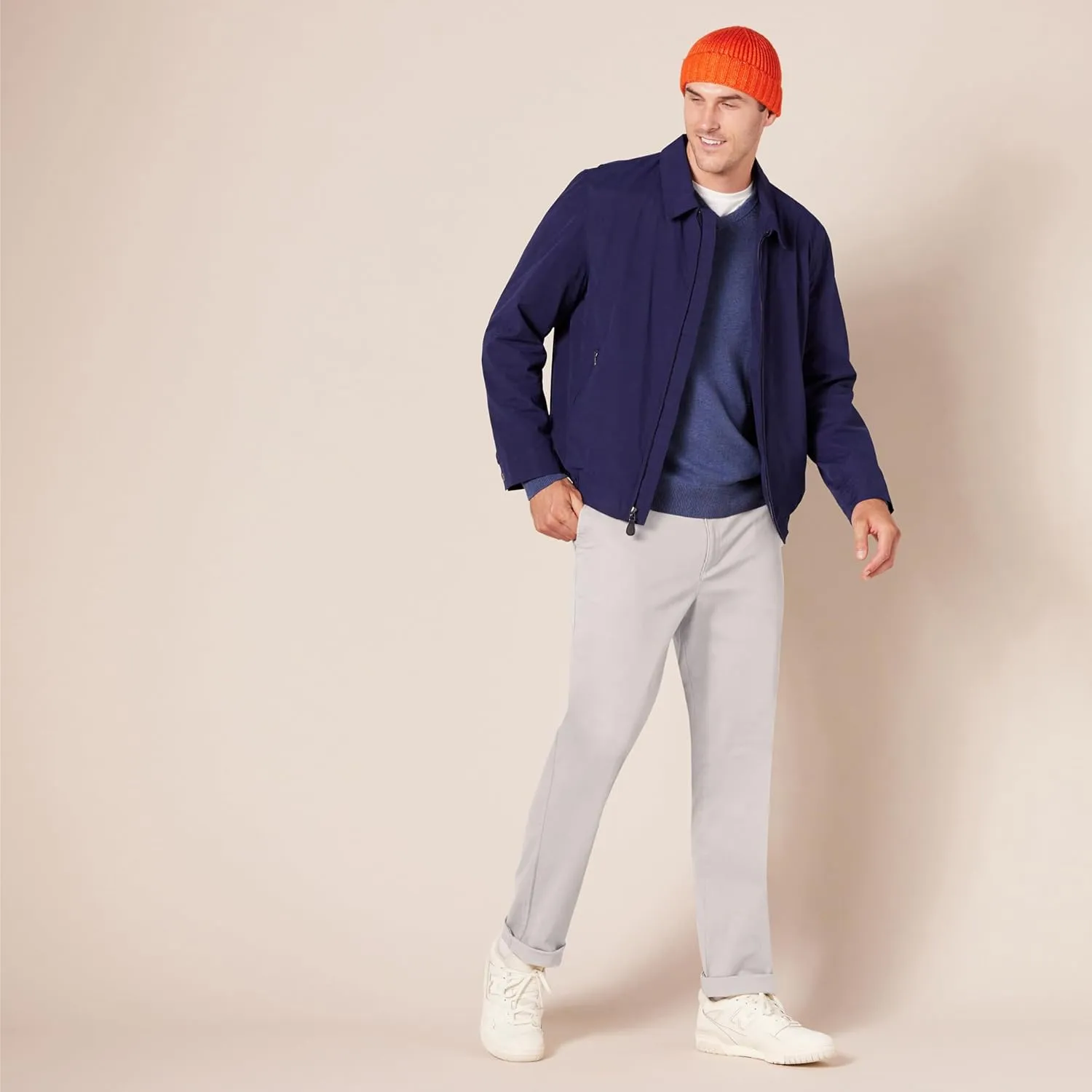 Amazon Essentials Men's Slim-Fit Casual Stretch Chino Pant