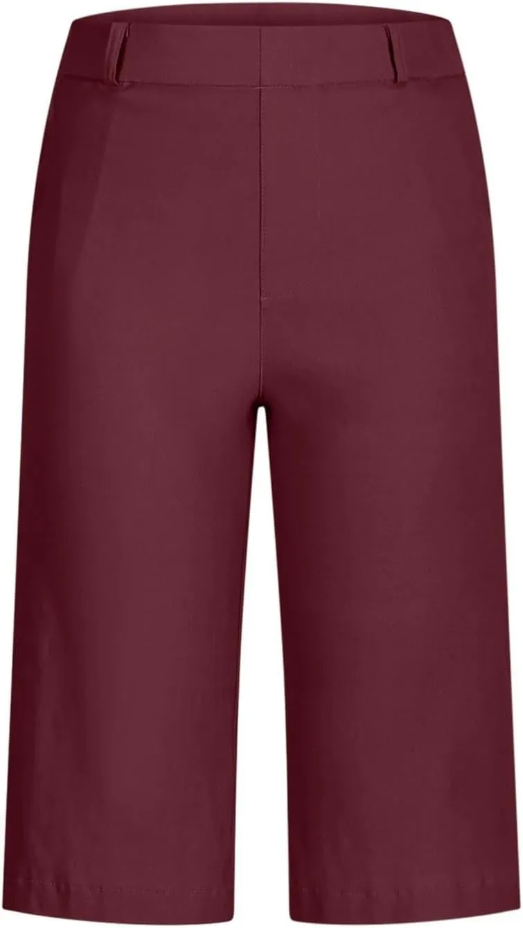 Bermuda Shorts for Women Summer Knee Length Lightweight Quick Dry Short Casual Hiking Straight Leg Pull On Short