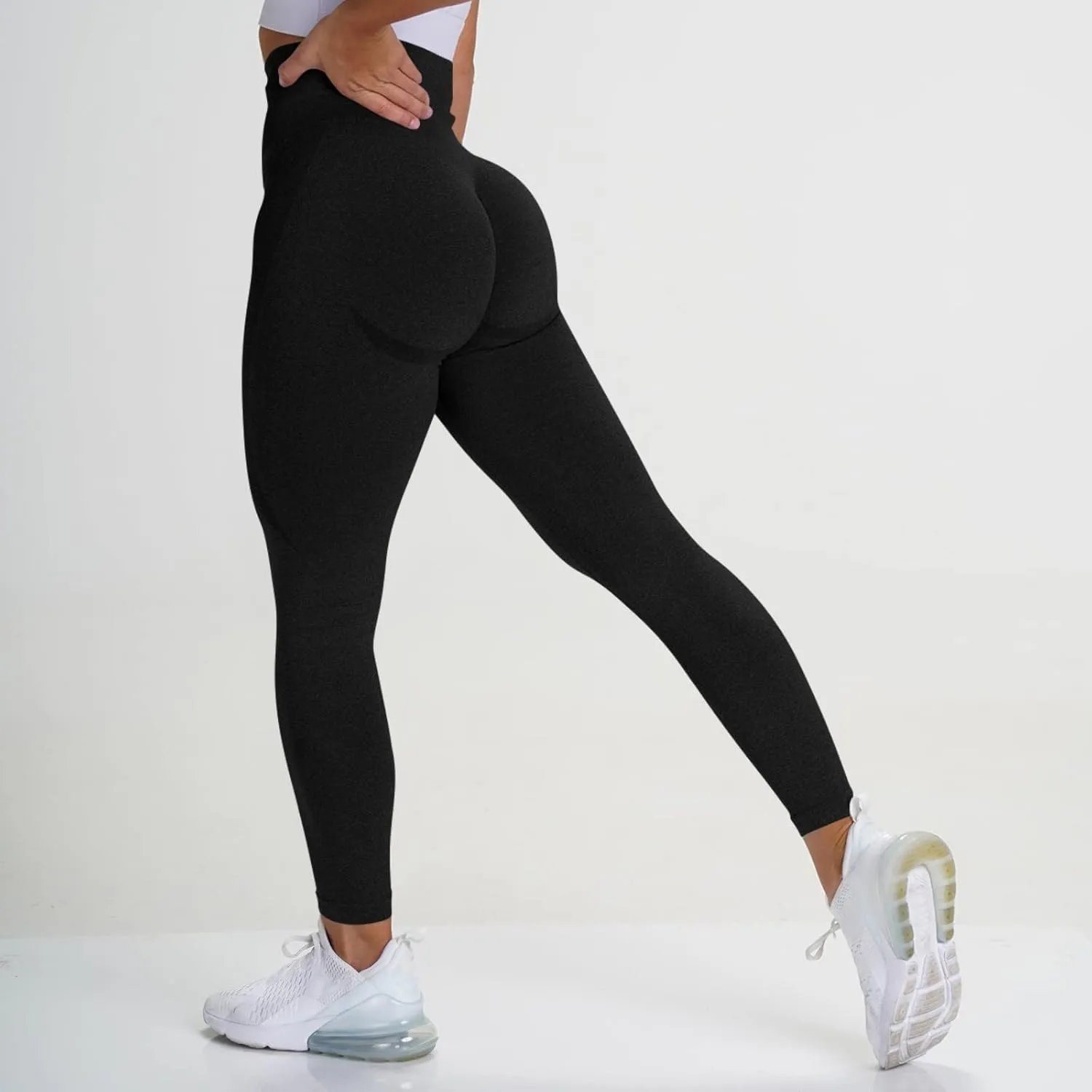 Butt Lifting Leggings for Women High Waisted Workout Gym Seamless Yoga Compression Pants Tummy Control Tight Running
