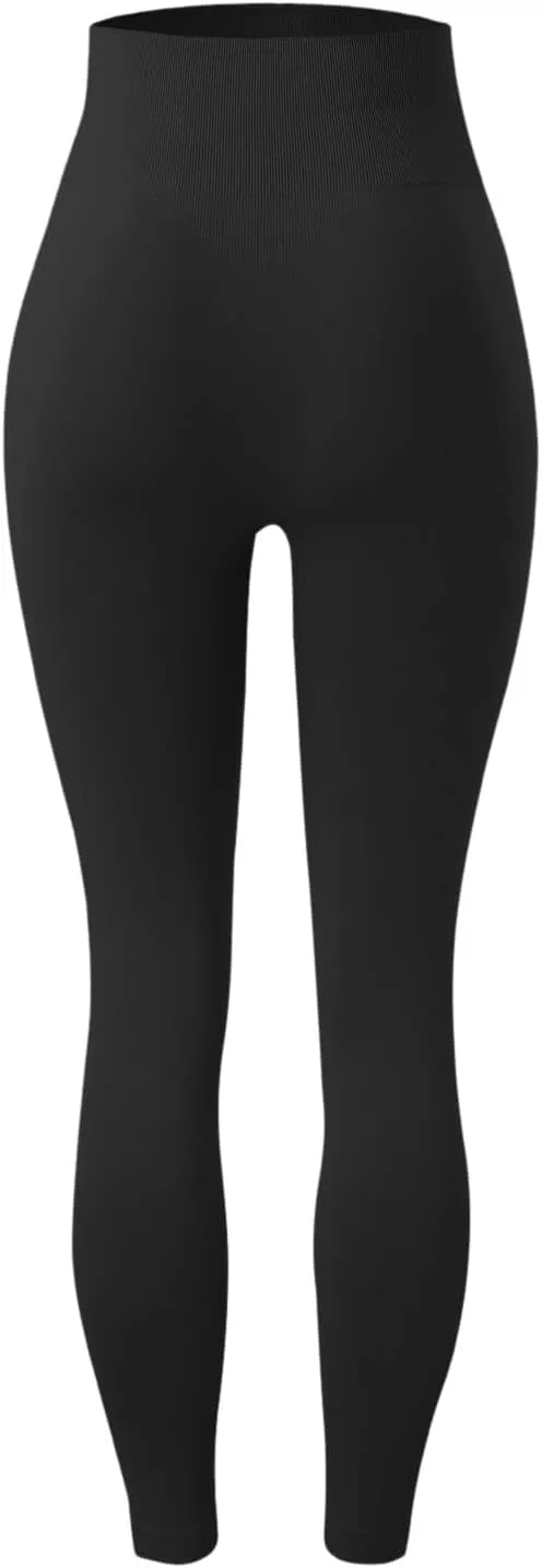 Butt Lifting Leggings for Women High Waisted Workout Gym Seamless Yoga Compression Pants Tummy Control Tight Running