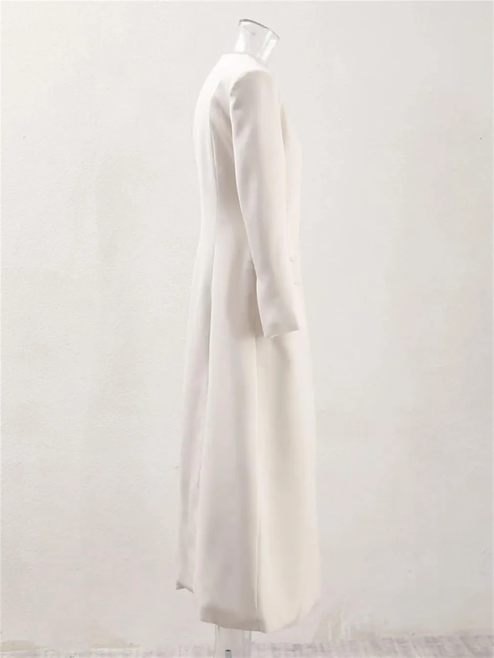 Fulbant WomenS 2025 Summer Long V-Neck Belted Trench Coat Sexy Sheer Y2k Oversized Duster Jacket