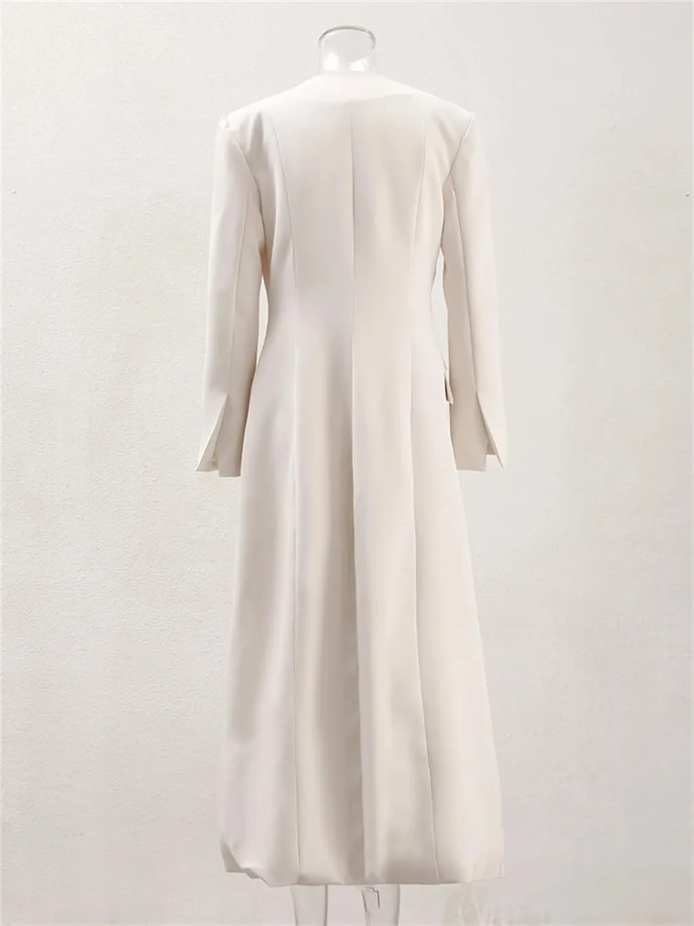 Fulbant WomenS 2025 Summer Long V-Neck Belted Trench Coat Sexy Sheer Y2k Oversized Duster Jacket