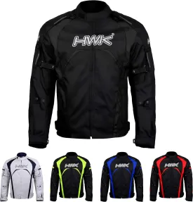 HWK Motorcycle Jacket Men's Riding Textile Racing Motorbike Hi-Vis Biker CE Armored Water Resistant Jackets