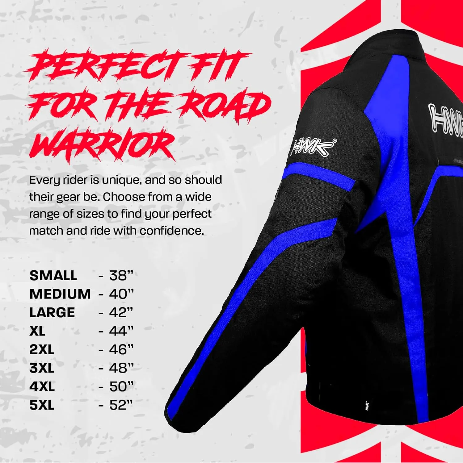 HWK Motorcycle Jacket Men's Riding Textile Racing Motorbike Hi-Vis Biker CE Armored Water Resistant Jackets