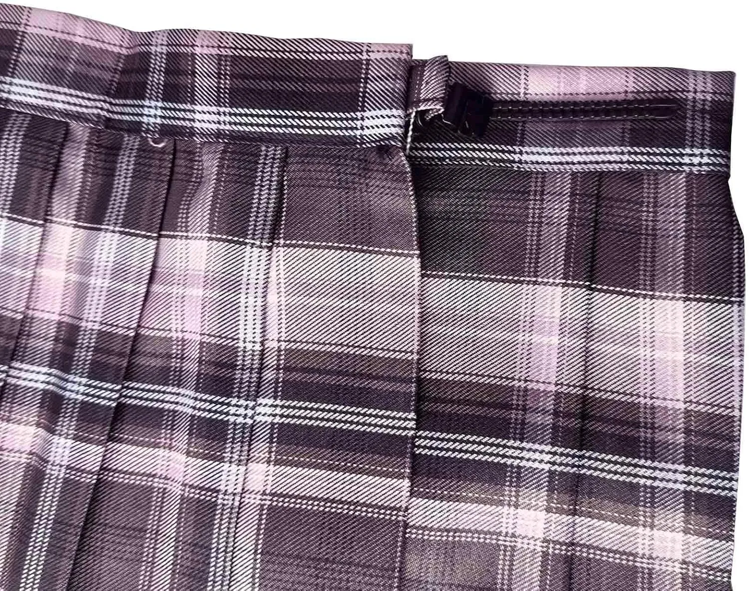Japanese Pleated Skirt Mini Skirt Women's Summer Plaid Skirt high Waist White Pink Skirt A-Line Uniform Mini Skirt