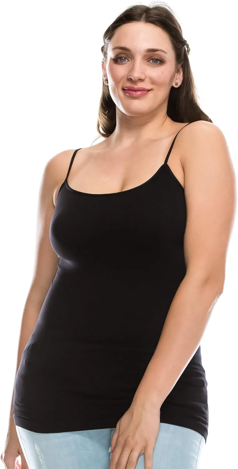 Kurve Plus Size The Excellent Camisole (1XL-3XL) -Made in USA-