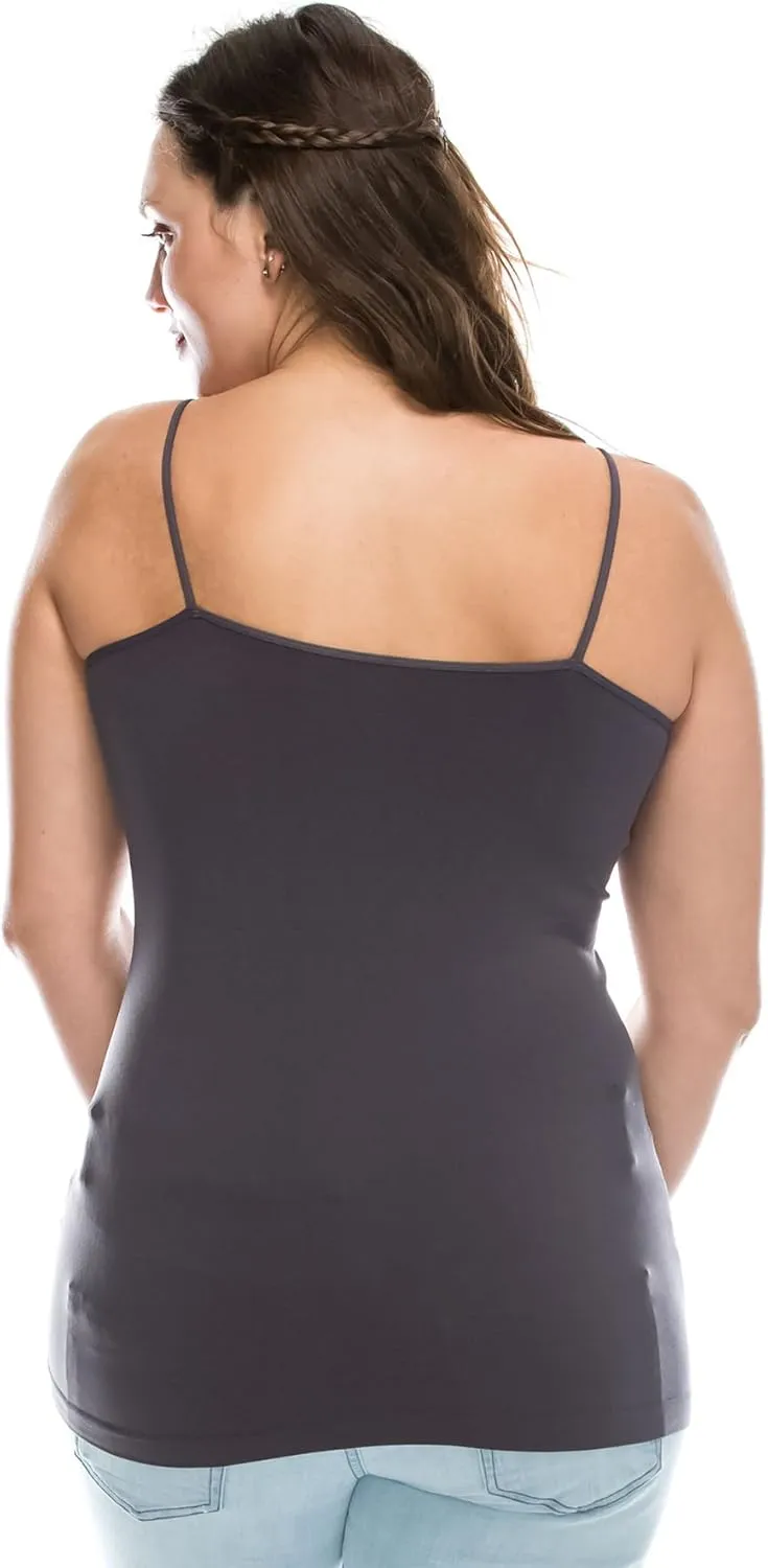 Kurve Plus Size The Excellent Camisole (1XL-3XL) -Made in USA-