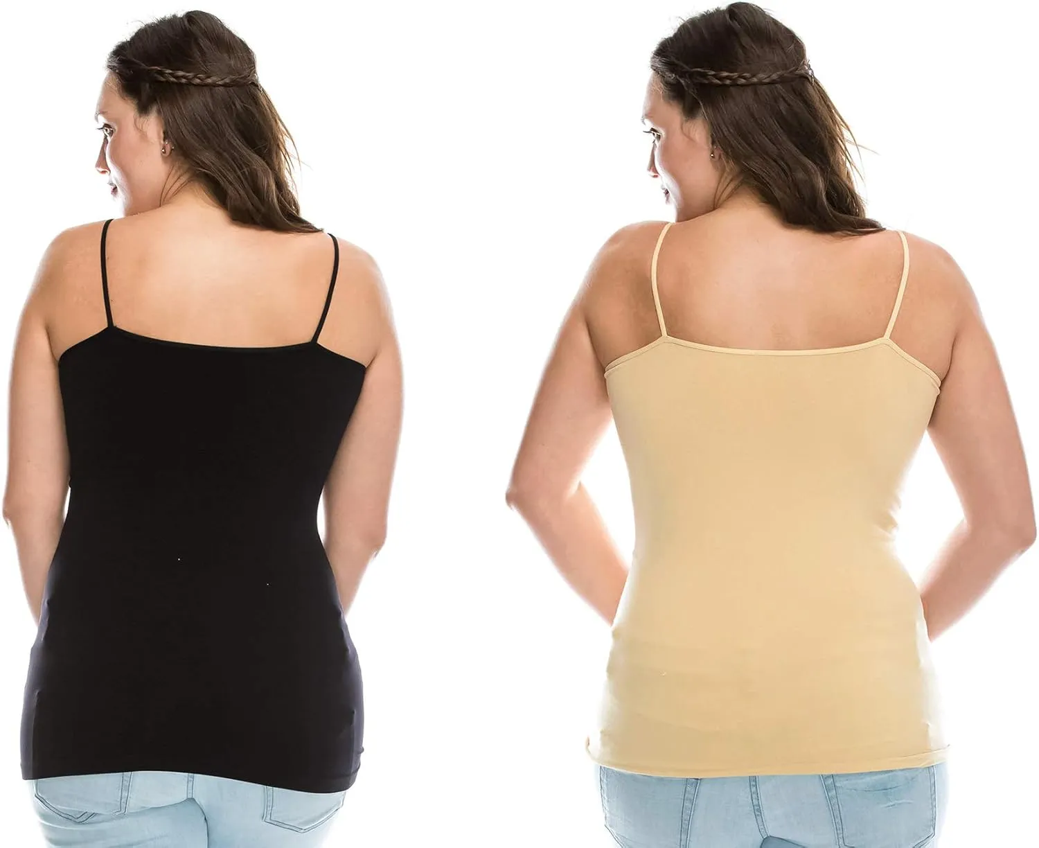 Kurve Plus Size The Excellent Camisole (1XL-3XL) -Made in USA-