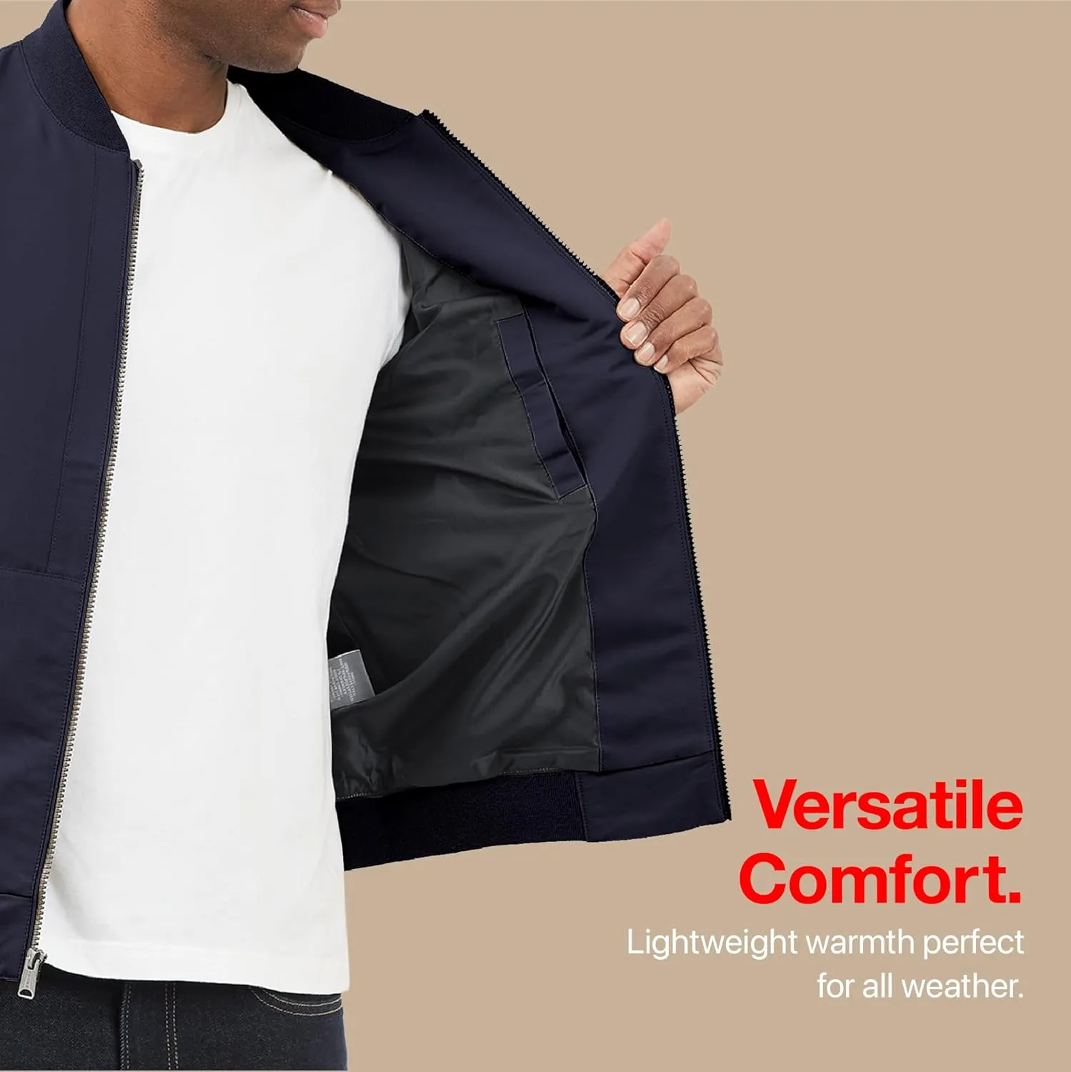 Lucky Brand Men's Classic Bomber Jacket
