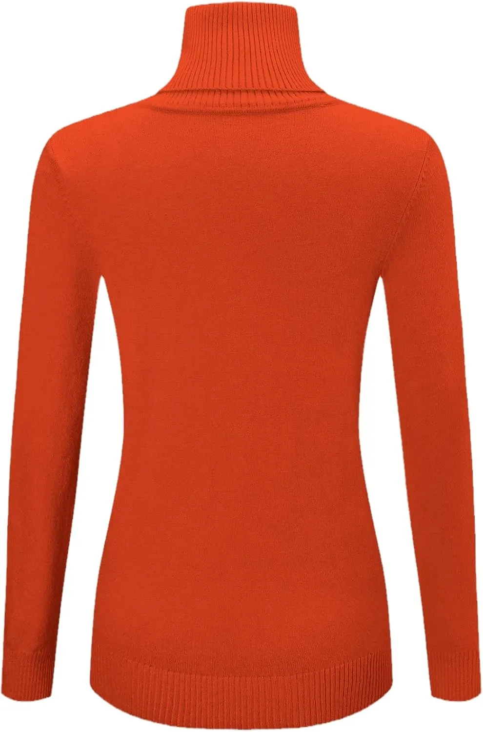 QZH.DUAO EMAOR Women's Fashion Turtleneck Knit Sweater
