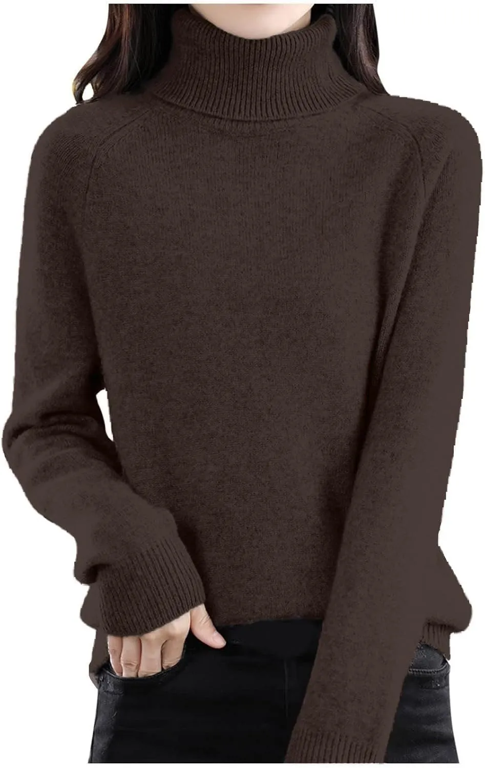 SERYU Cashmere Sweaters for Women Turtleneck Long Sleeve Merino Wool Sweater Women 2025 Spring Soft Sweater Pullover