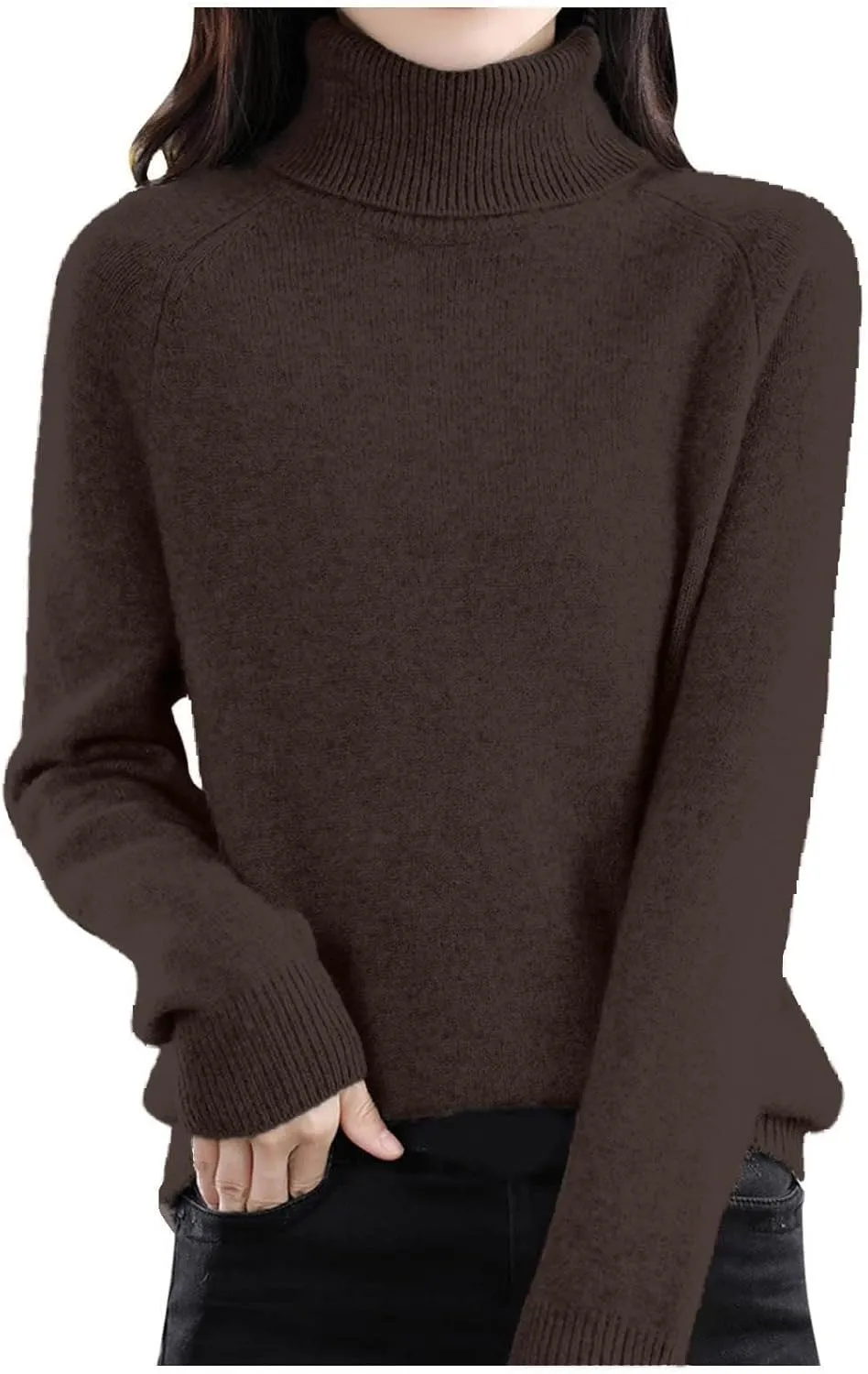 SERYU Cashmere Sweaters for Women Turtleneck Long Sleeve Merino Wool Sweater Women 2025 Spring Soft Sweater Pullover