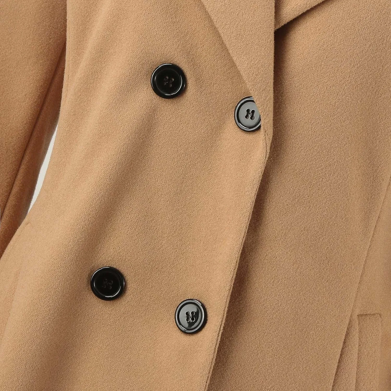Woolen Jacket Fall And Winter Fashion Long Coat Fall Wool Peacoat Shawl Collar Trench Hooded Jacket for